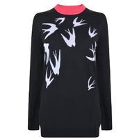 mcq alexander mcqueen swallows jumper