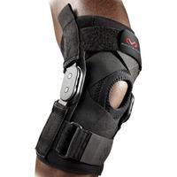 McDavid Knee Brace with Polycentric Hinges and Cross Straps - L