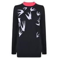 mcq alexander mcqueen swallows jumper