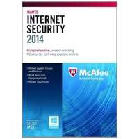 Mcafee Internet Security 2014 - 1 User - Oem- Ecard