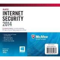 Mcafee Internet Security 2014 - 3 User