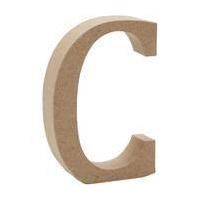 MDF Wooden Letter C 8 cm