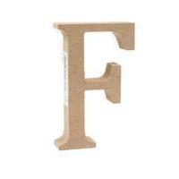 MDF Wooden Letter F 8 cm