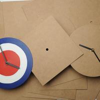 mdf clock faces square each