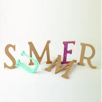 MDF Letters \"G\". Each