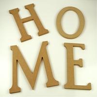 MDF Letters H O M E