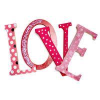 MDF Letters L O V E