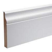 MDF Mouldings Skirting (T)18mm (W)119mm (L)2400mm Pack of 1