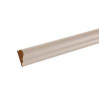 mdf mouldings primed picture rail t18mm w44mm l2400mm pack of 1