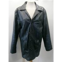 mdk small black mdk size s black leather jacket