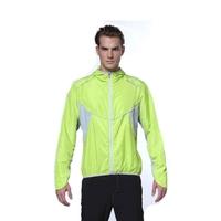 Men Women Sports Jersey Running Cycling Bicycle Windproof Sleeve Coat Jacket Clothing Hooded Casual Water-resistant