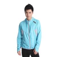 Men Women Sports Jersey Running Cycling Bicycle Windproof Sleeve Coat Jacket Clothing Hooded Casual Water-resistant