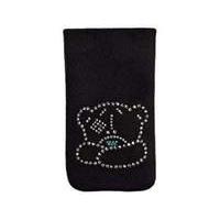 Me To You Universal Cleaning Sock Black With Gem Design (skmu-m1-gem1-bc)