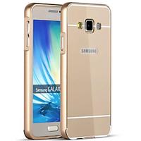 Metal Frame with Plastic Back Cases for Samsung Galaxy A3/A3000/A3009