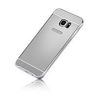 Metal Frame Mirror Back Skin Cover Case for Samsung Galaxy S7/S7 Edge/S6 Edge Plus/S6 Edge/S6/S5/S4/S3