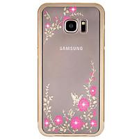 Metal frame Diamond plating Secret Garden For iPhone Samsung S5/S6/S6edge/S6edge plus/S7/S7edge