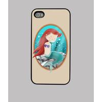 mermaid cover iphone 4 / 4s