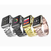 Metal Newest Three Beads Button Modern Buckle Fashion King Kong Strap Men And Women for Apple Watch38/42mm