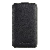 Melkco-Smartphone covers - Leather Case Galaxy Note - Black