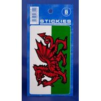 medium welsh dragon sticker