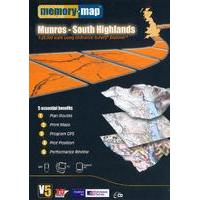 memory map explorer munros loch rannoch loch lomond cd rom