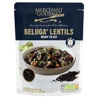 Merchant Gourmet Beluga Lentils Ready to Eat 250g