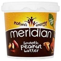 Meridian Natural Peanut Butter 1kg Smooth