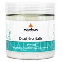 Meadows Dead Sea Salts Unwind 300g