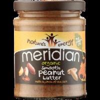 Meridian Org Smooth Peanut Butter +salt 280g