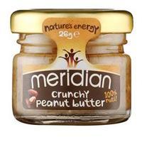 Meridian Nat Crunchy Peanut Butter 26g