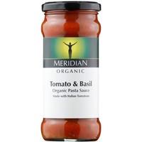 meridian org tomato basil pasta sauce 350g