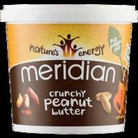 Meridian Crunchy Peanut Butter 100% Nut 1000g