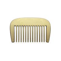 mens society brass beard comb