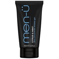 men u hair and body citrus and mint shower gel 100ml