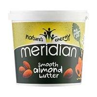 Meridian Almond Butter Smooth 100% Nuts 1kg Tub