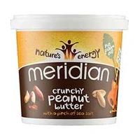 Meridian Peanut Butter Crunchy 100% Nuts 1kg Tub