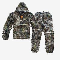 Men\'s Clothing Sets/Suits Hunting Leisure Sports Windproof Wearable Spring Fall/Autumn Winter Camouflage