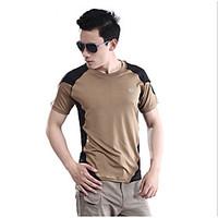 mens t shirt camping hiking breathable spring summer fallautumn