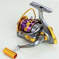 Metal Fishing Spinning Reel 12 Ball Bearings Exchangable Handle-HB3000