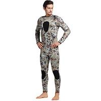 mens 3mm wetsuits insulated neoprene diving suit long sleeve diving su ...
