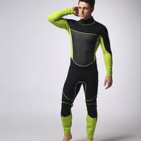 Men\'s 3mm Dive Skins Wetsuit Skin Full Wetsuit Waterproof Ultraviolet Resistant Neoprene Tactel Diving Suit Diving Suits-Diving Surfing