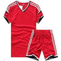 Men\'s Soccer Jersey Bib Shorts Breathable Spring Summer Fall/Autumn Winter Classic Polyester Football/Soccer