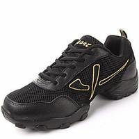 mens dance shoes sneakers leather low heel black