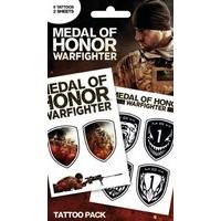 Medal Of Honor - Warfighter - Temporary Tattoo Pack (9 Tattoos)