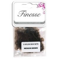 Medium Brown Finesse Bun Nets