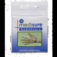 Medium Medisure Leather Finger Stall