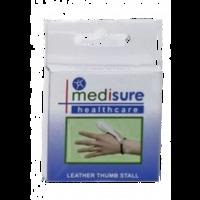 Medium Medisure Leather Thumb Stall