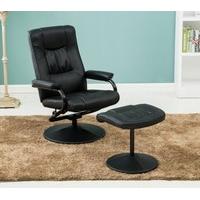 Memphis Swivel Recliner Chair & Footstool