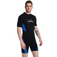 Men\'s 3mm Wetsuits Waterproof Compression Sunscreen Neoprene Diving Suit Short Sleeve Diving Suits-Diving SurfingSpring Summer
