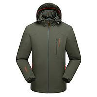 mens tops camping hiking waterproof spring winter